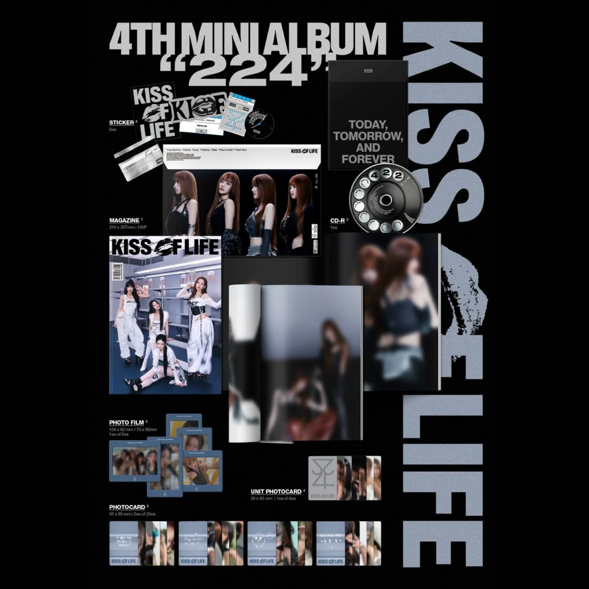 CD KISS OF LIFE 224 (PHOTOBOOK EDITION)