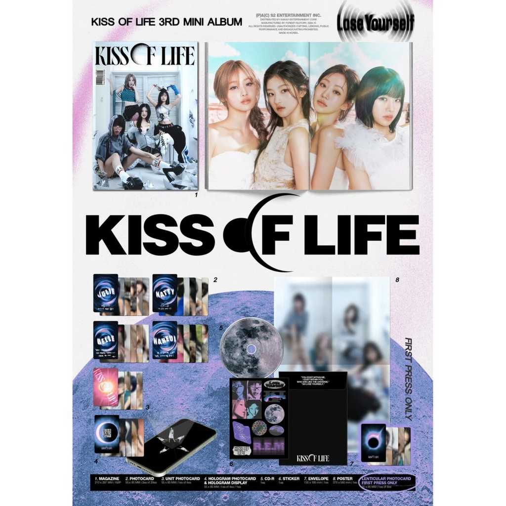 CD KISS OF LIFE LOVE YOURSELF (MAGAZINE EDITION)
