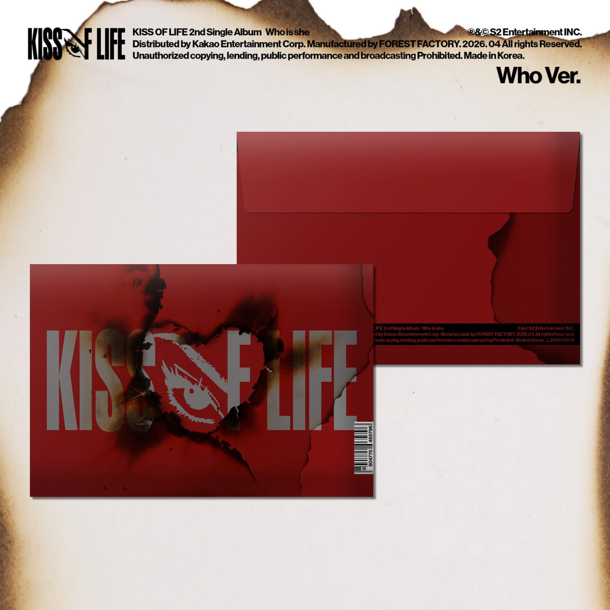 CD KISS OF LIFE WHO IS SHE