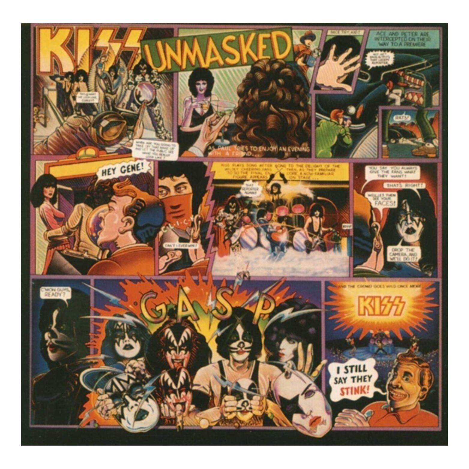 CD KISS UNMASKED
