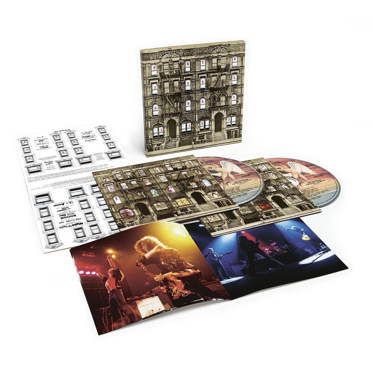 CD LED ZEPPELIN PHYSICAL GRAFFITI 2CD
