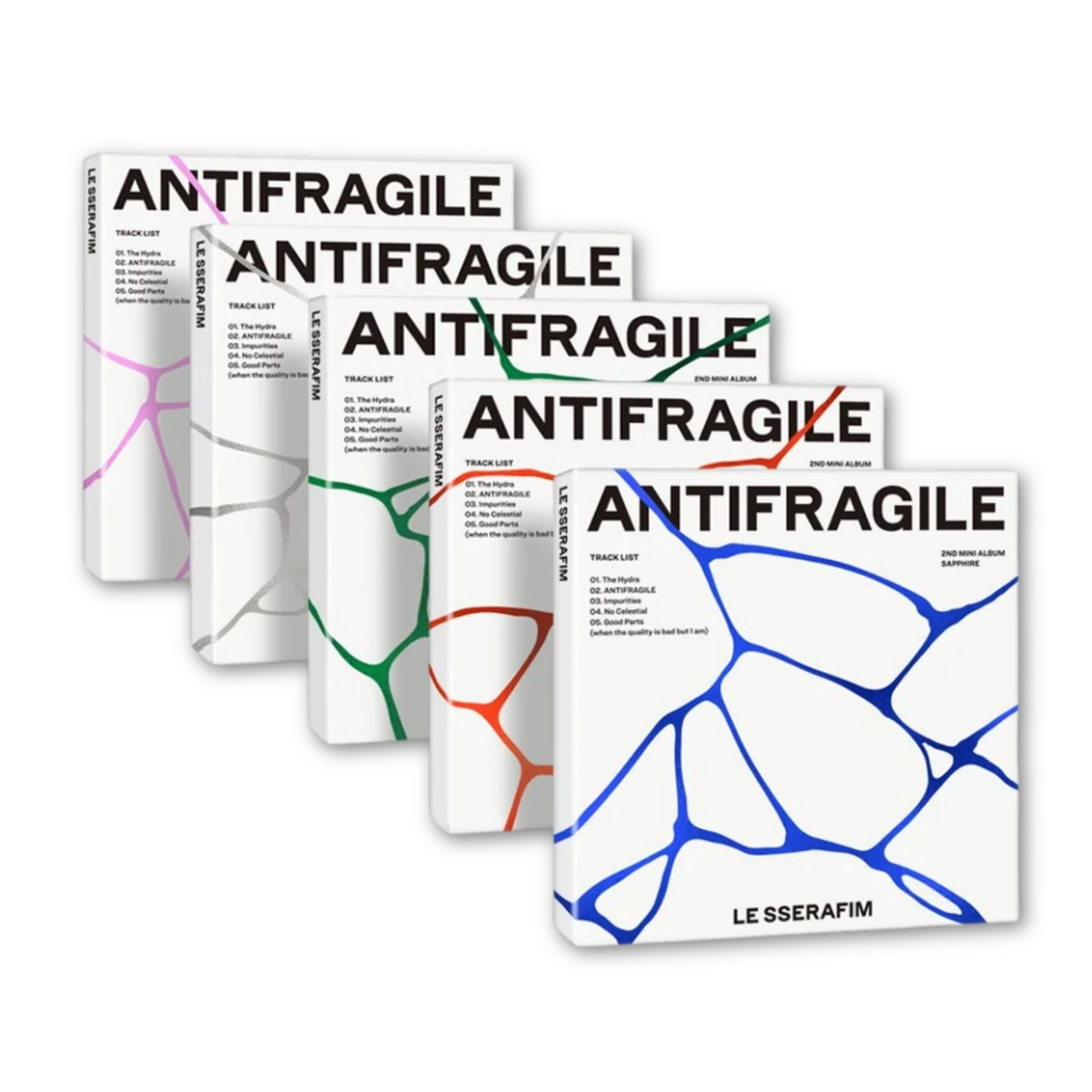 CD LE SSERAFIM ANTIFRAGILE (COMPACT EDITION)