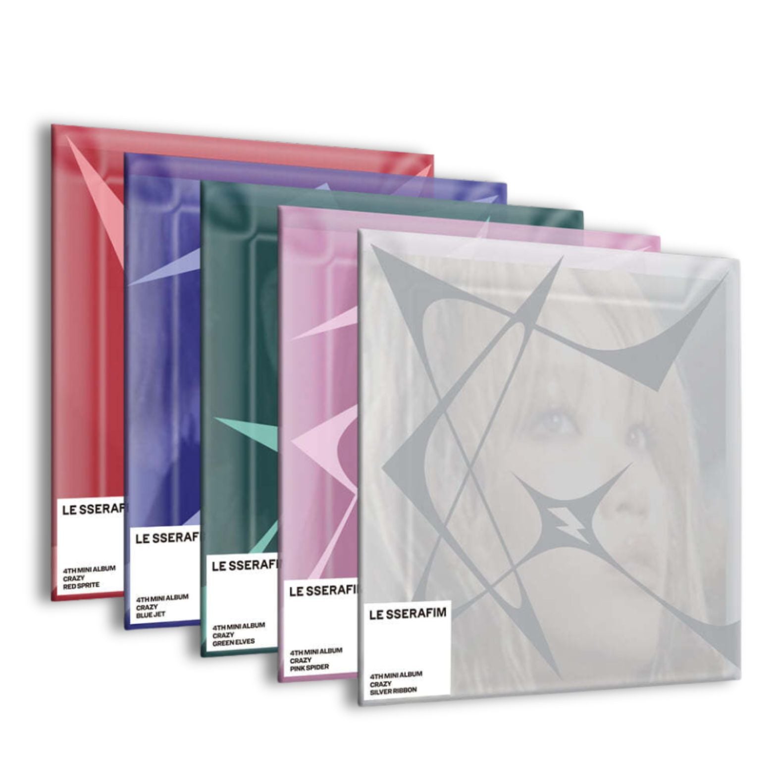 CD LE SSERAFIM CRAZY 4TH MINI ALBUM