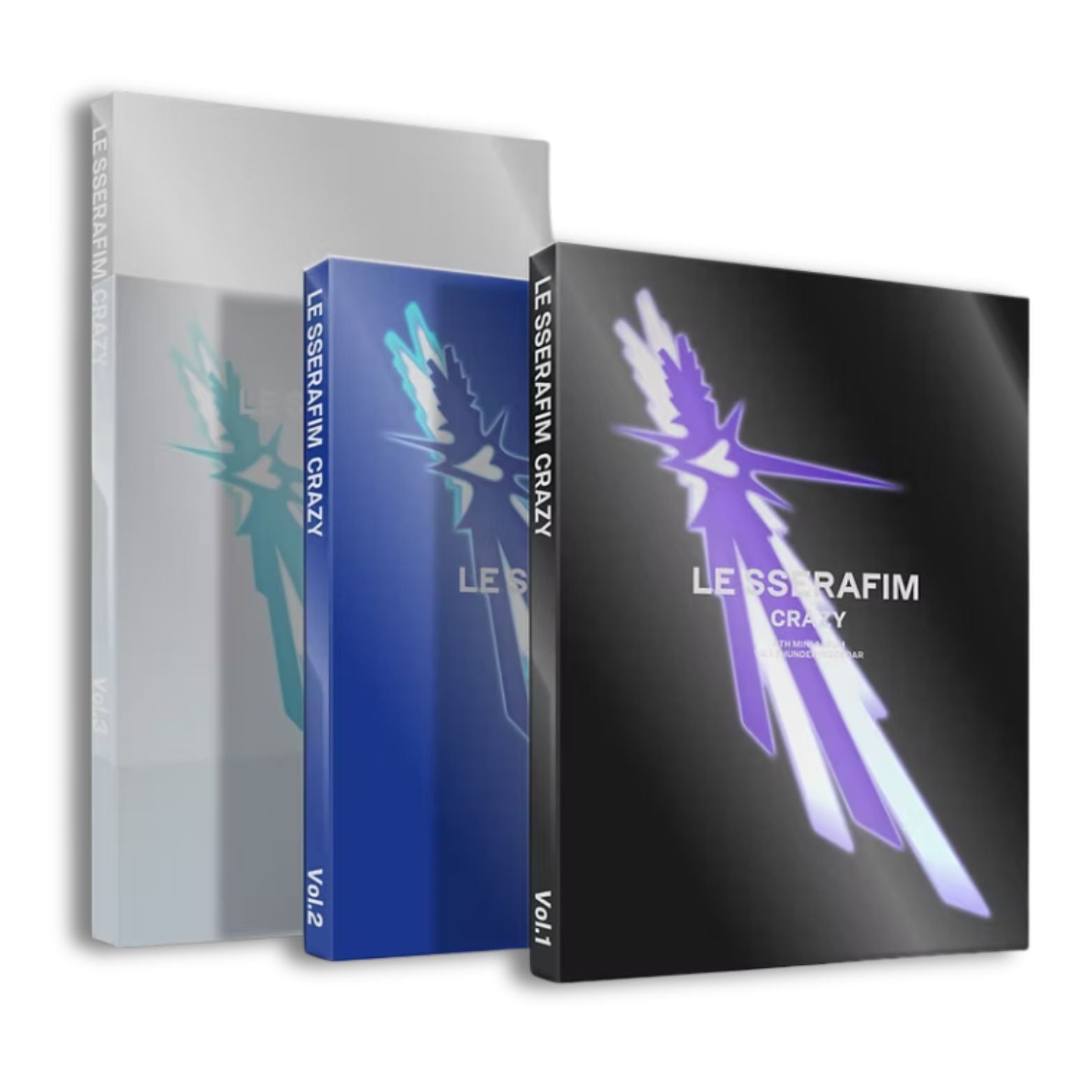 CD LE SSERAFIM CRAZY 4TH MINI ALBUM VOL.2 HEATHERS ROCK