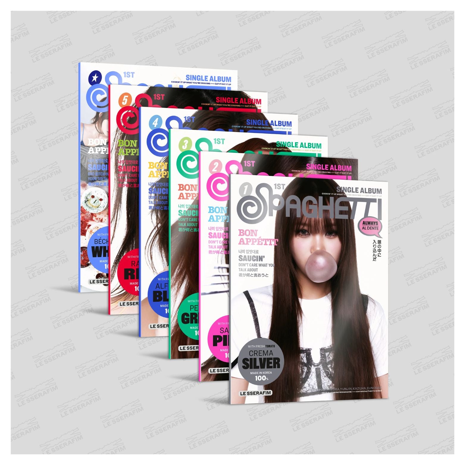 CD LE SSERAFIM SPAGHETTI