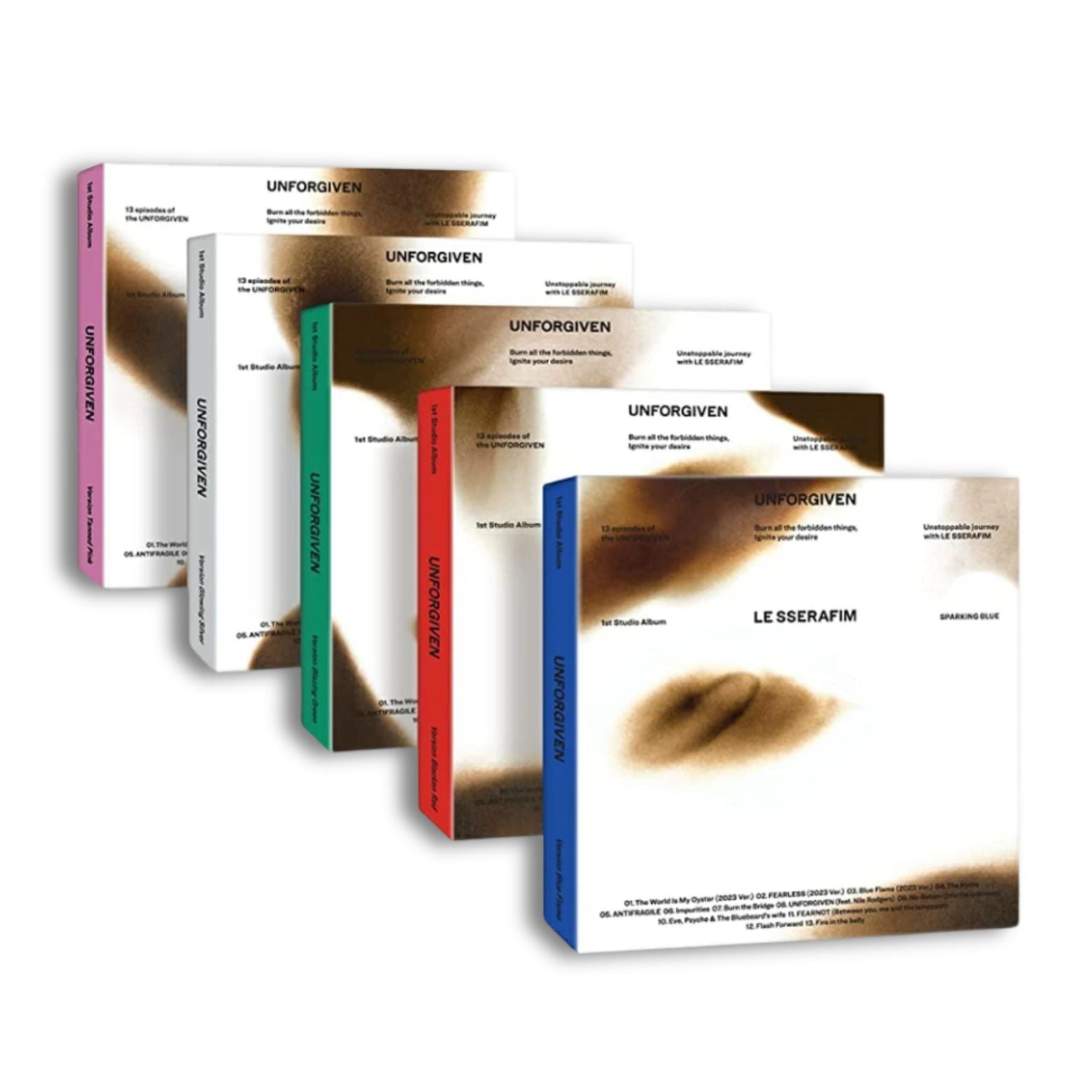 CD LE SSERAFIM UNFORGIVEN 1ST STUDIO ALBUM