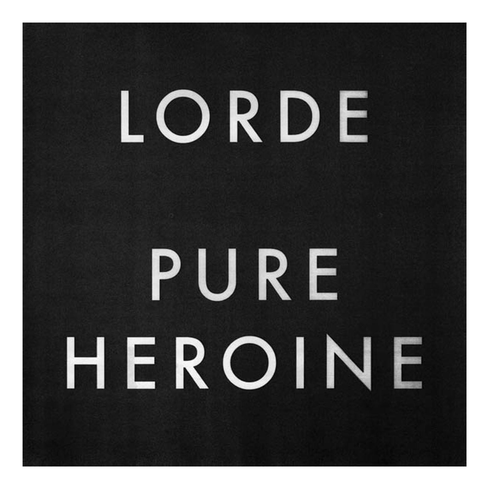 CD LORDE PURE HEROINE