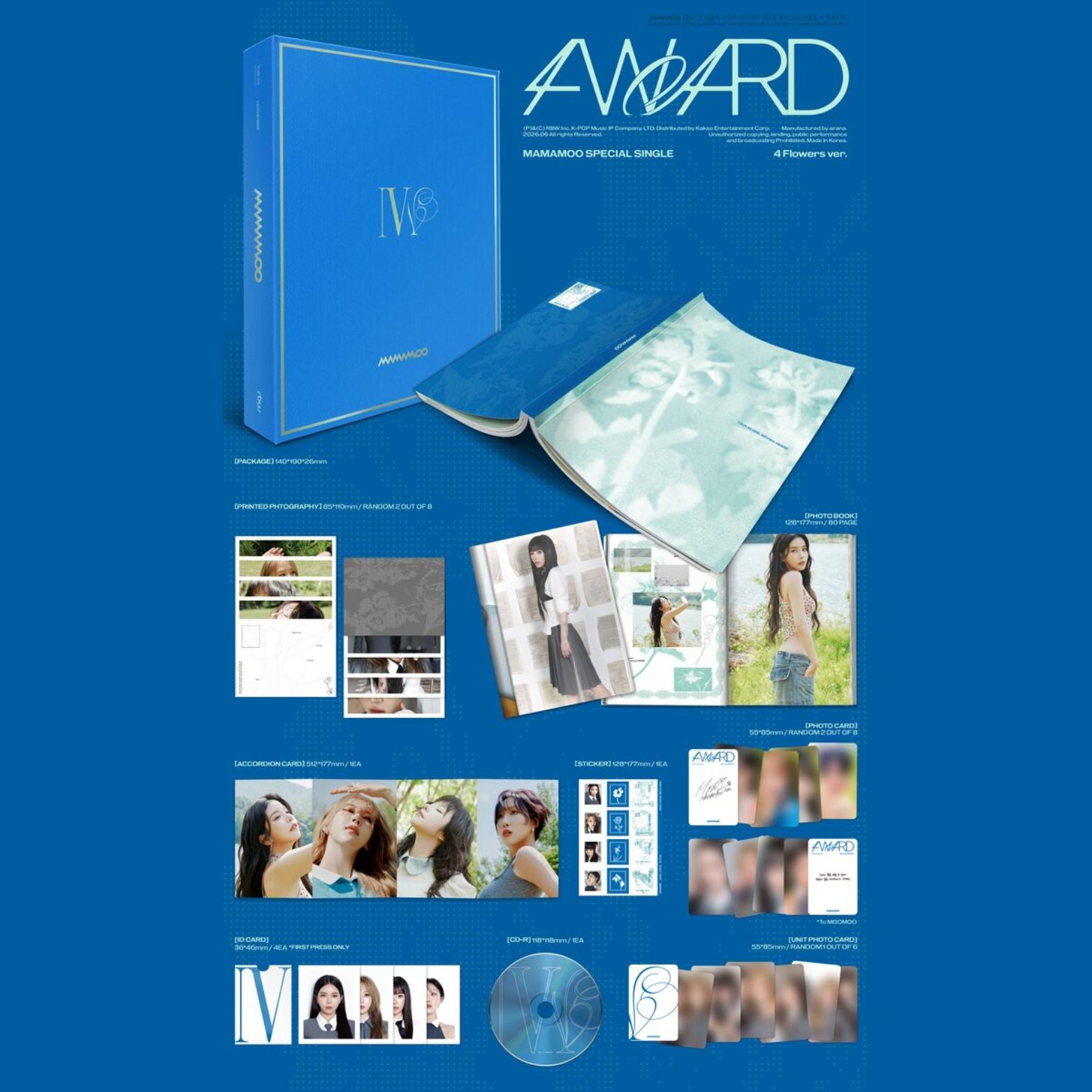 CD MAMAMOO 4WARD