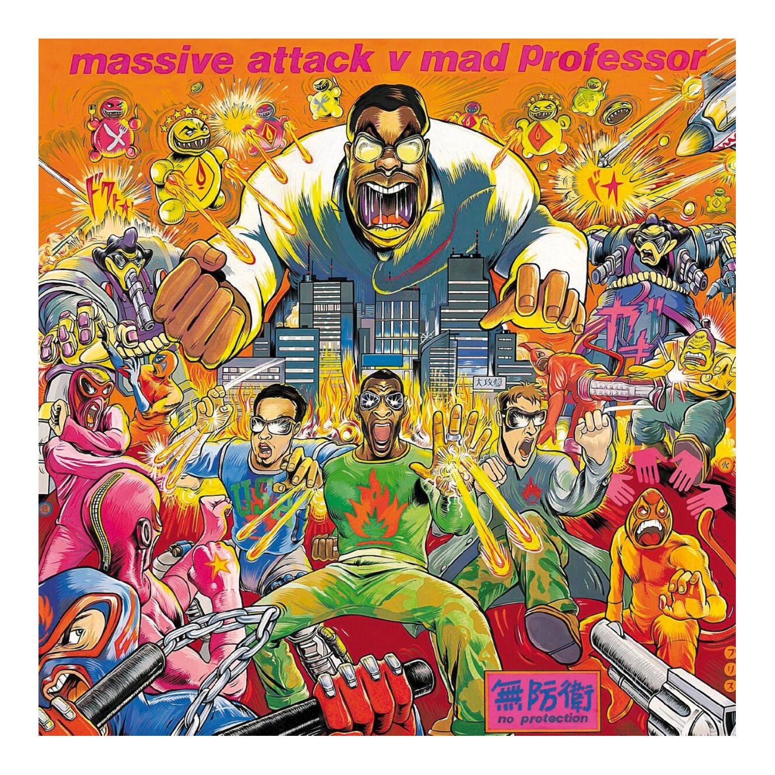 CD MASSIVE ATTACK NO PROTECTION DUB