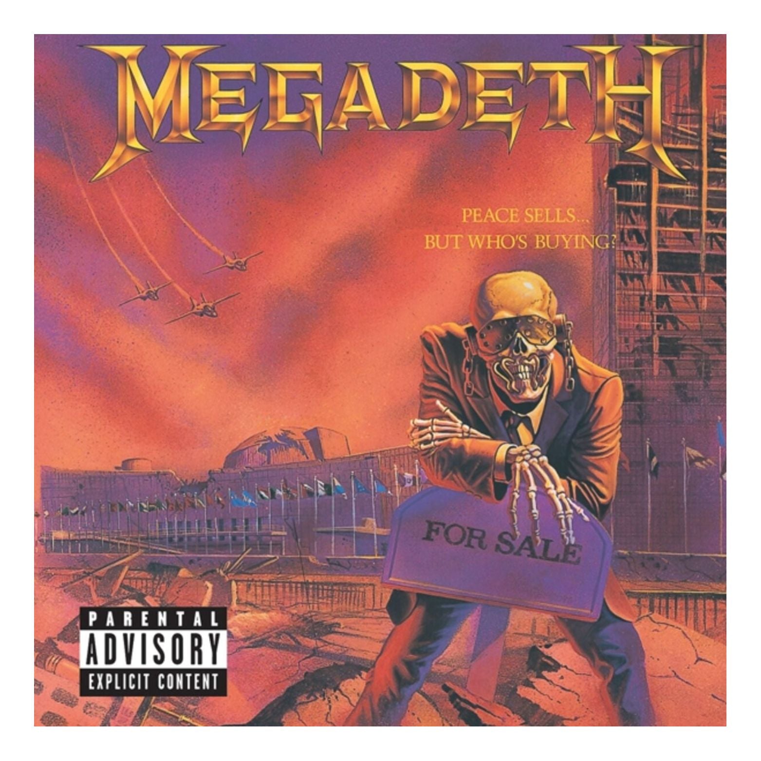 CD MEGADETH PEACE SELLS... BUT WHO'S BUYING?