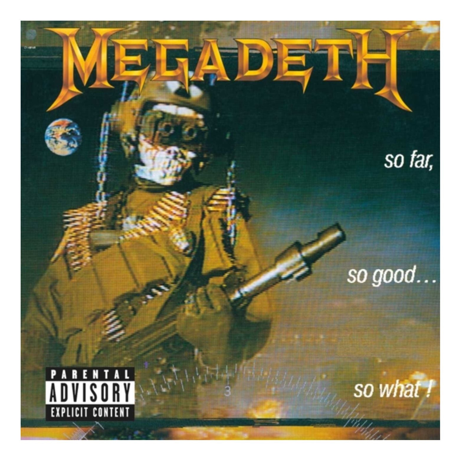 CD MEGADETH SO FAR, SO GOOD...SO WHAT!