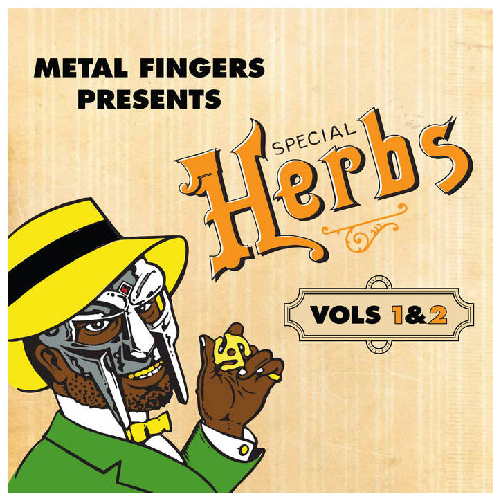 CD MF DOOM METAL FINGERS PRESENTS SPECIAL HERBS VOLS 1&2