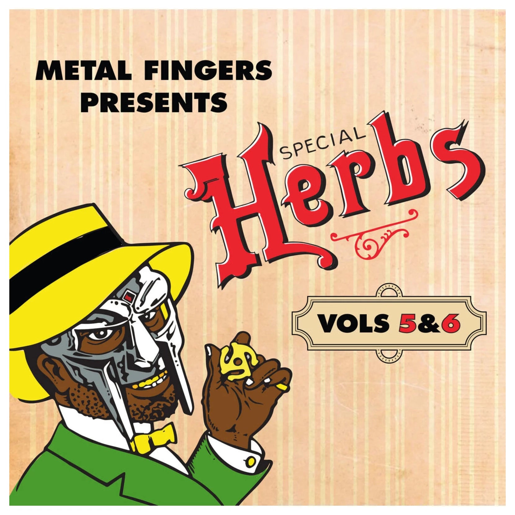 CD MF DOOM METAL FINGERS PRESENTS SPECIAL HERBS VOLS 5&6