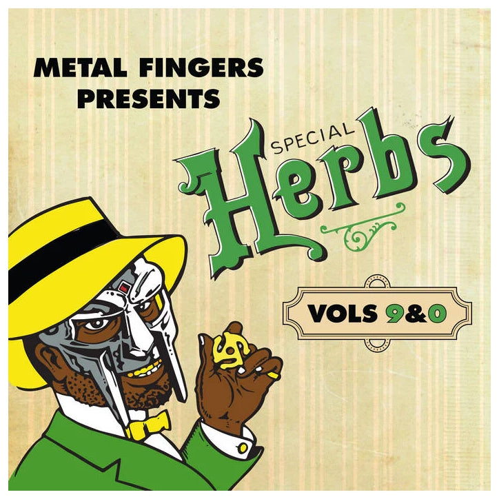 CD MF DOOM METAL FINGERS PRESENTS SPECIAL HERBS VOLS 9&0