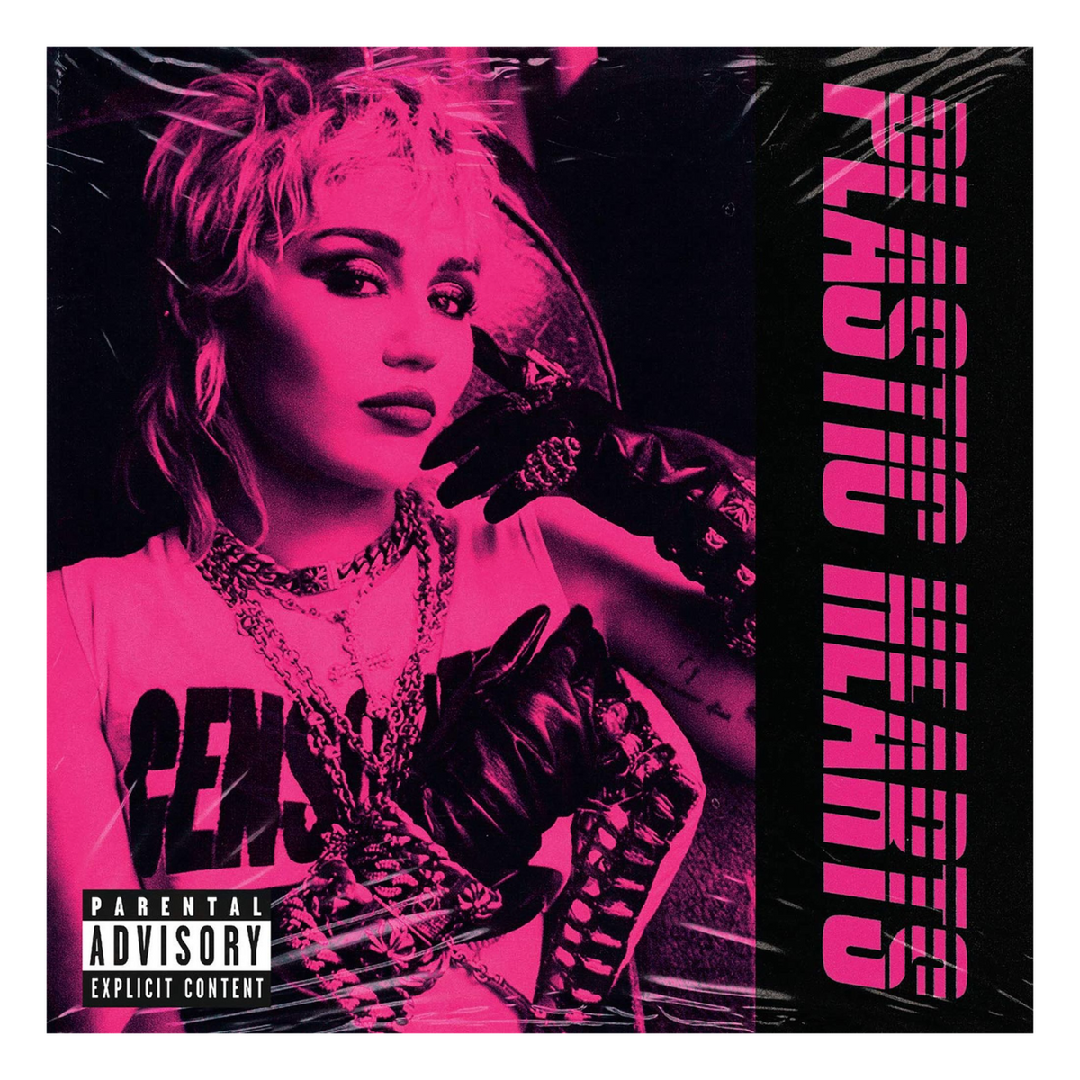 CD MILEY CYRUS PLASTIC HEARTS