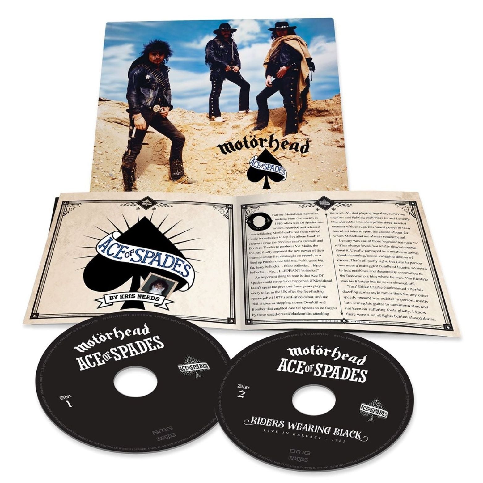 CD MOTÖRHEAD ACE OF SPACE 2CD