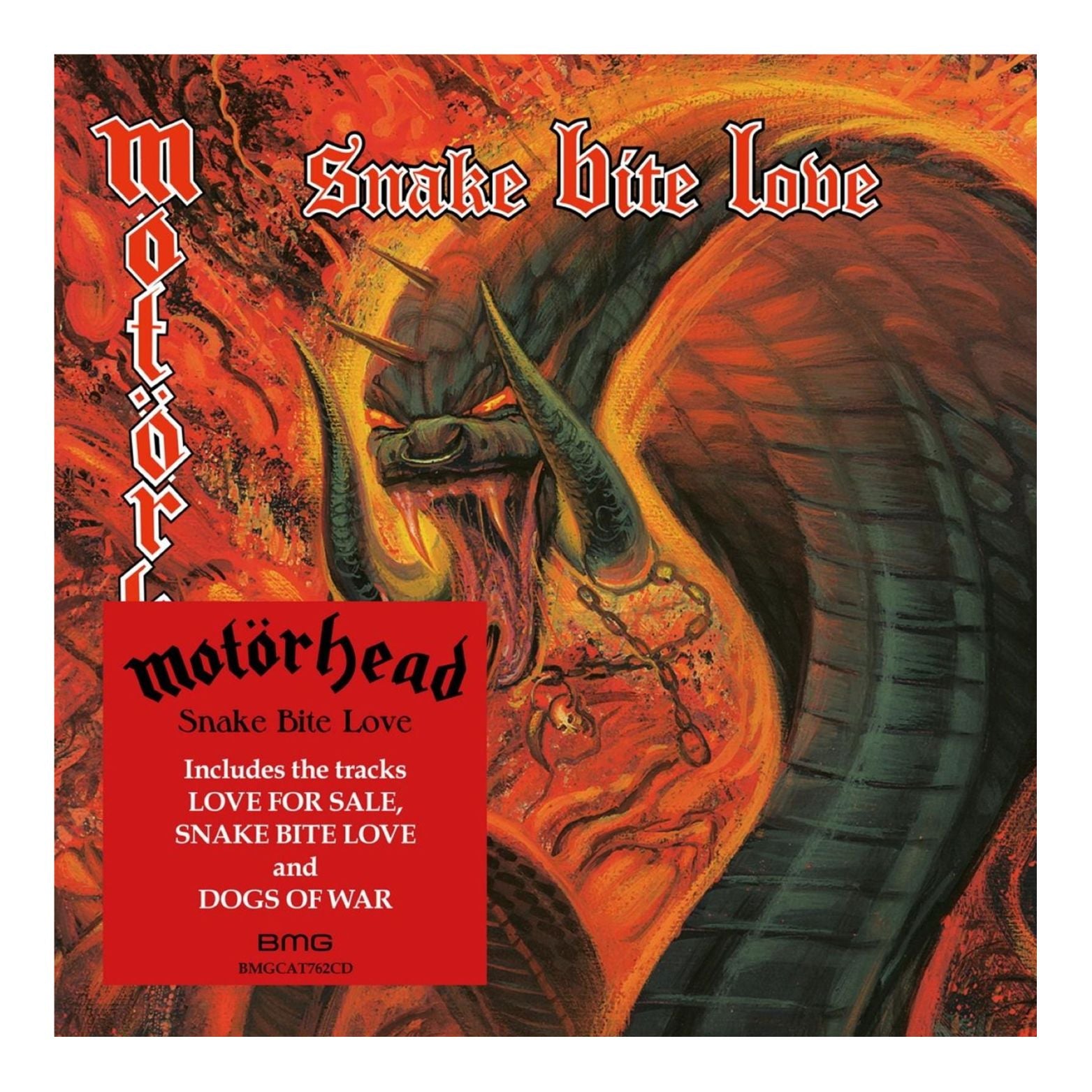 CD MOTÖRHEAD SNAKE BITE LOVE