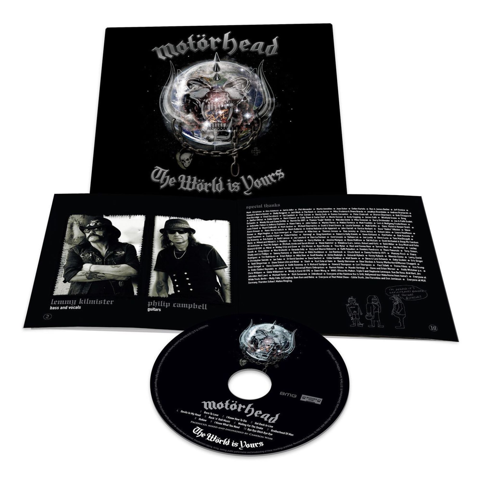 CD MOTÖRHEAD THE WÖRLD IS YOURS