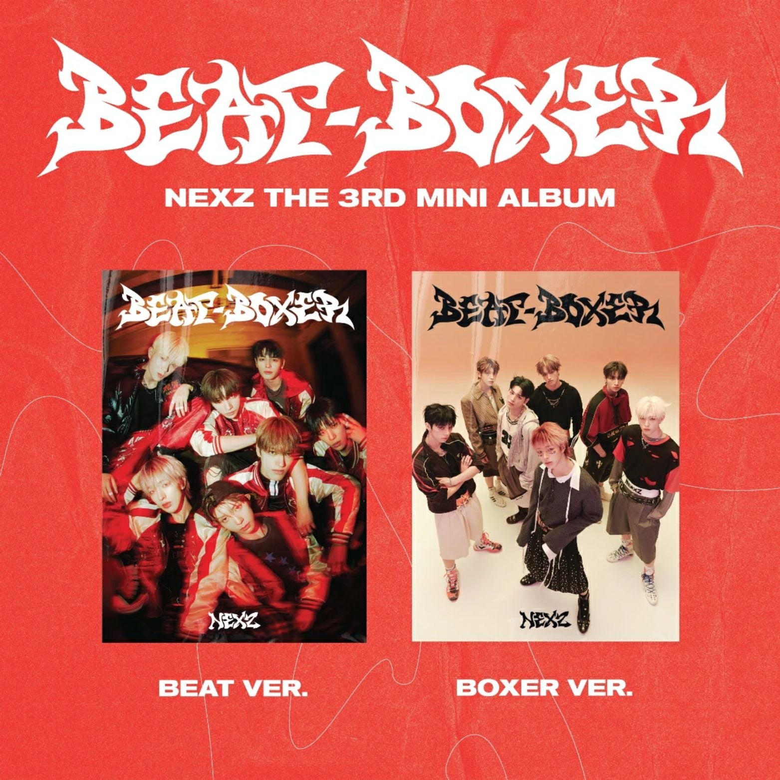 CD NEXZ BEAT-BOXER 3rd MINI ALBUM