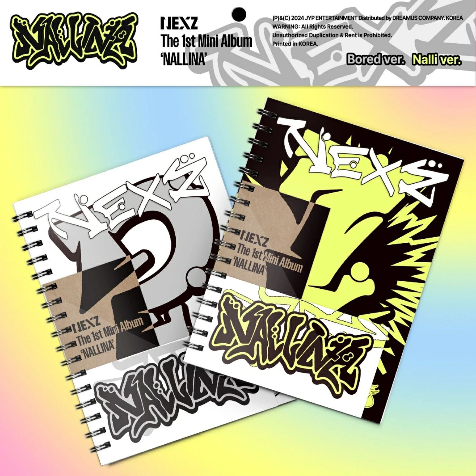 CD NEXZ NALLINA 1st MINI ALBUM