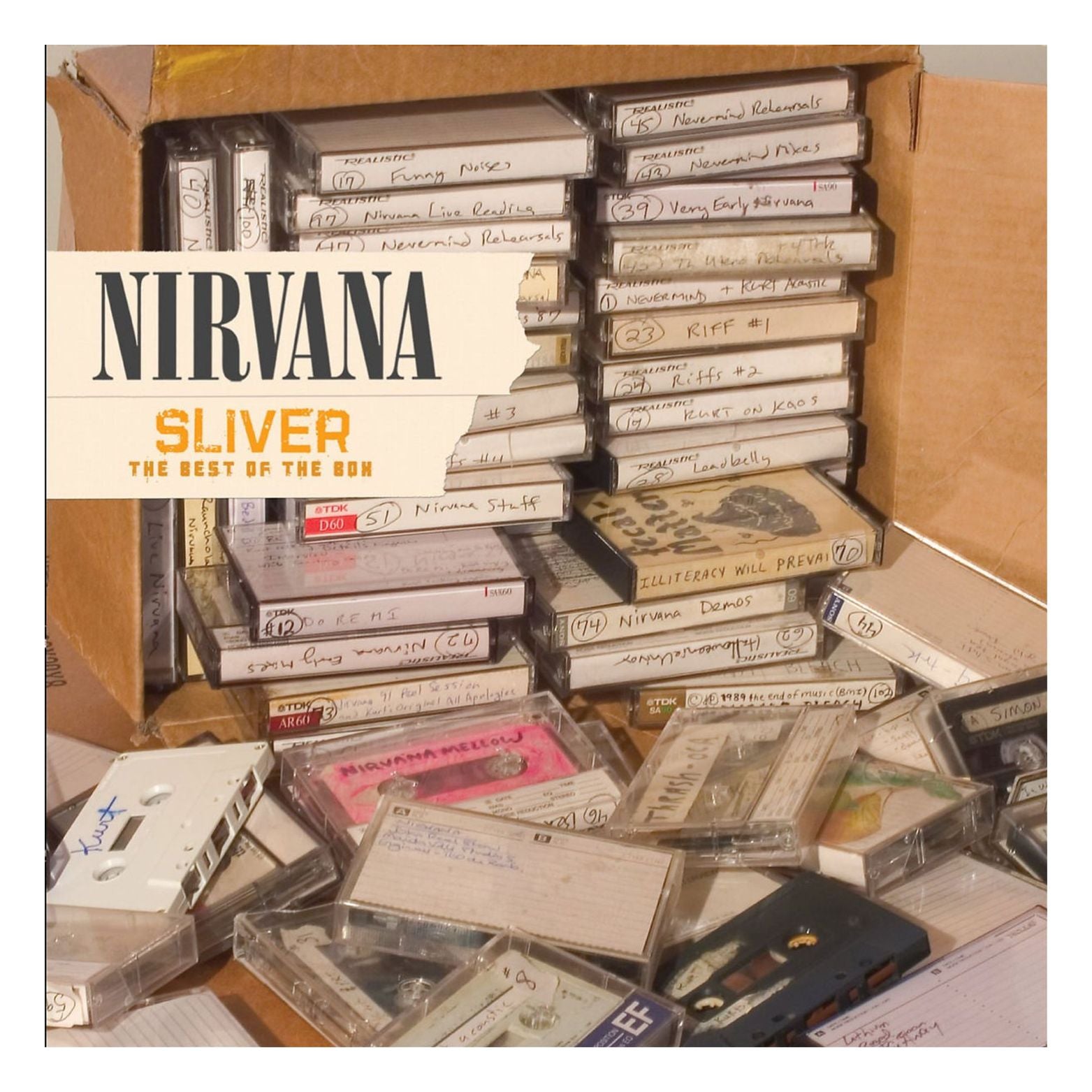 CD NIRVANA SLIVER THE BEST OF THE BOX