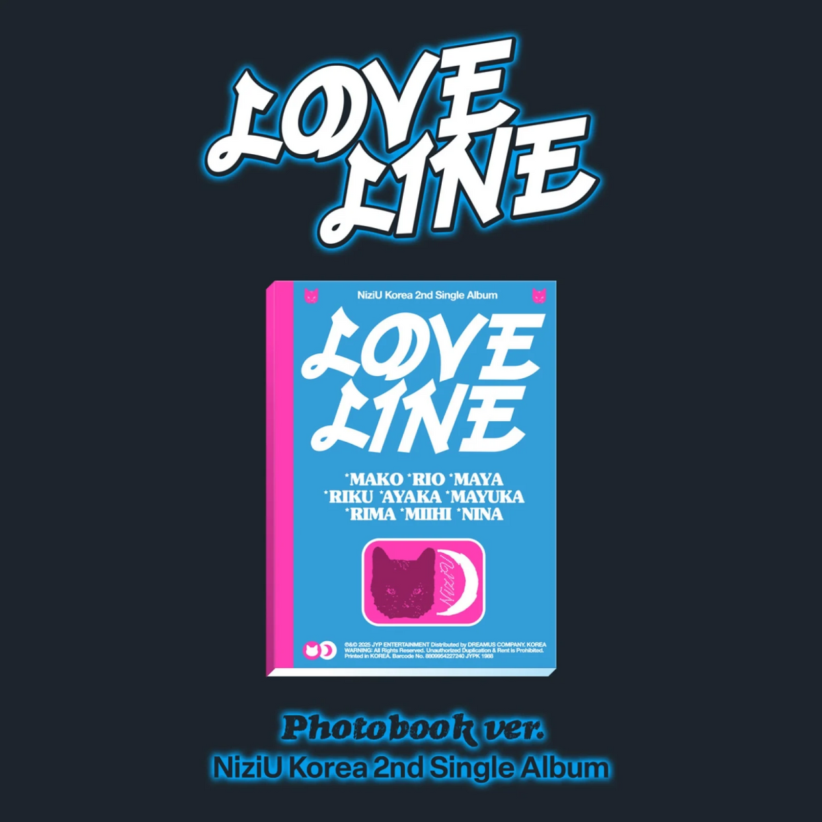 CD NIZIU LOVE LINE