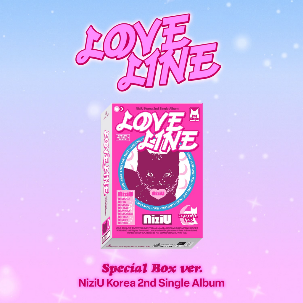 CD NIZIU LOVE LINE SPECIAL BOX EDITION