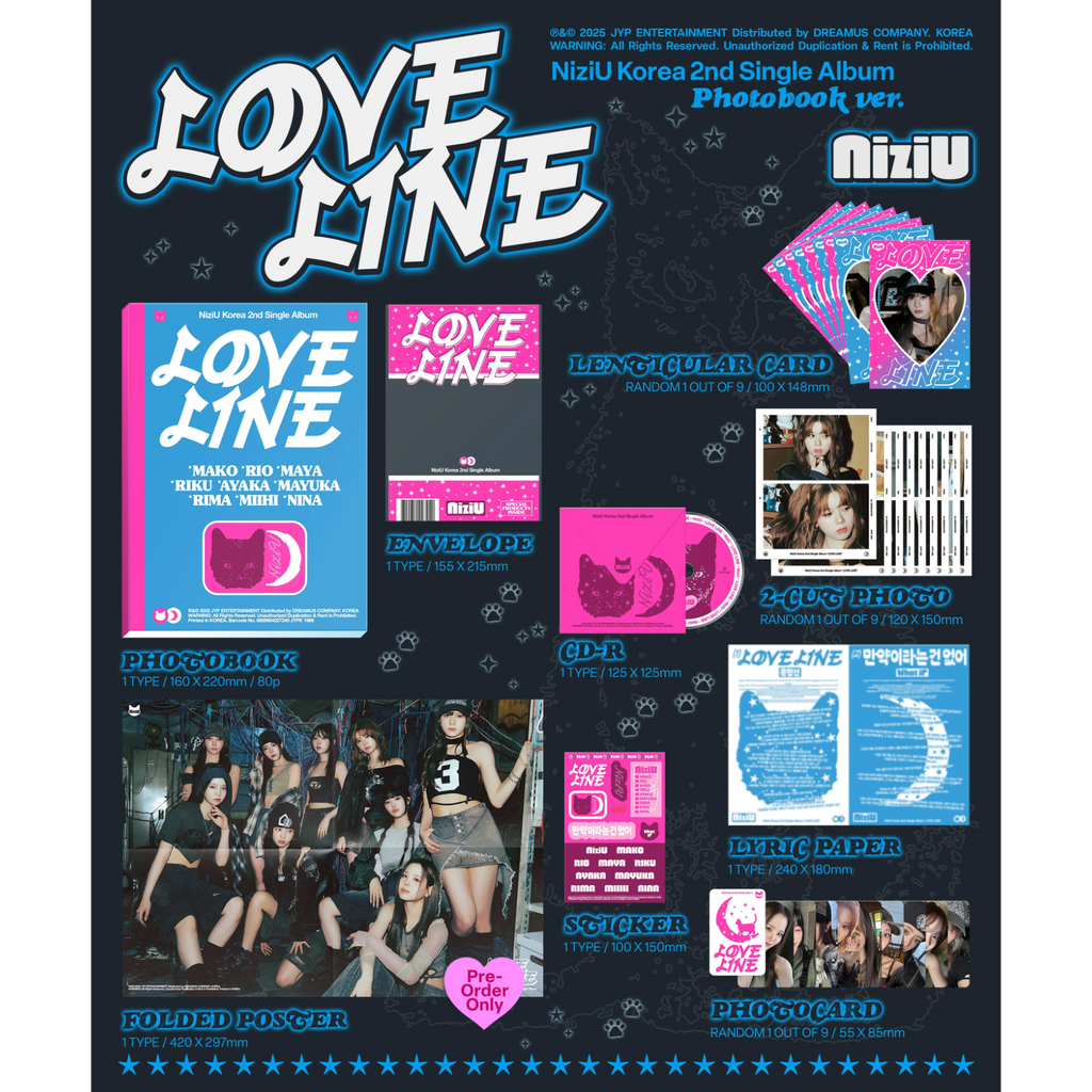 CD NIZIU LOVE LINE