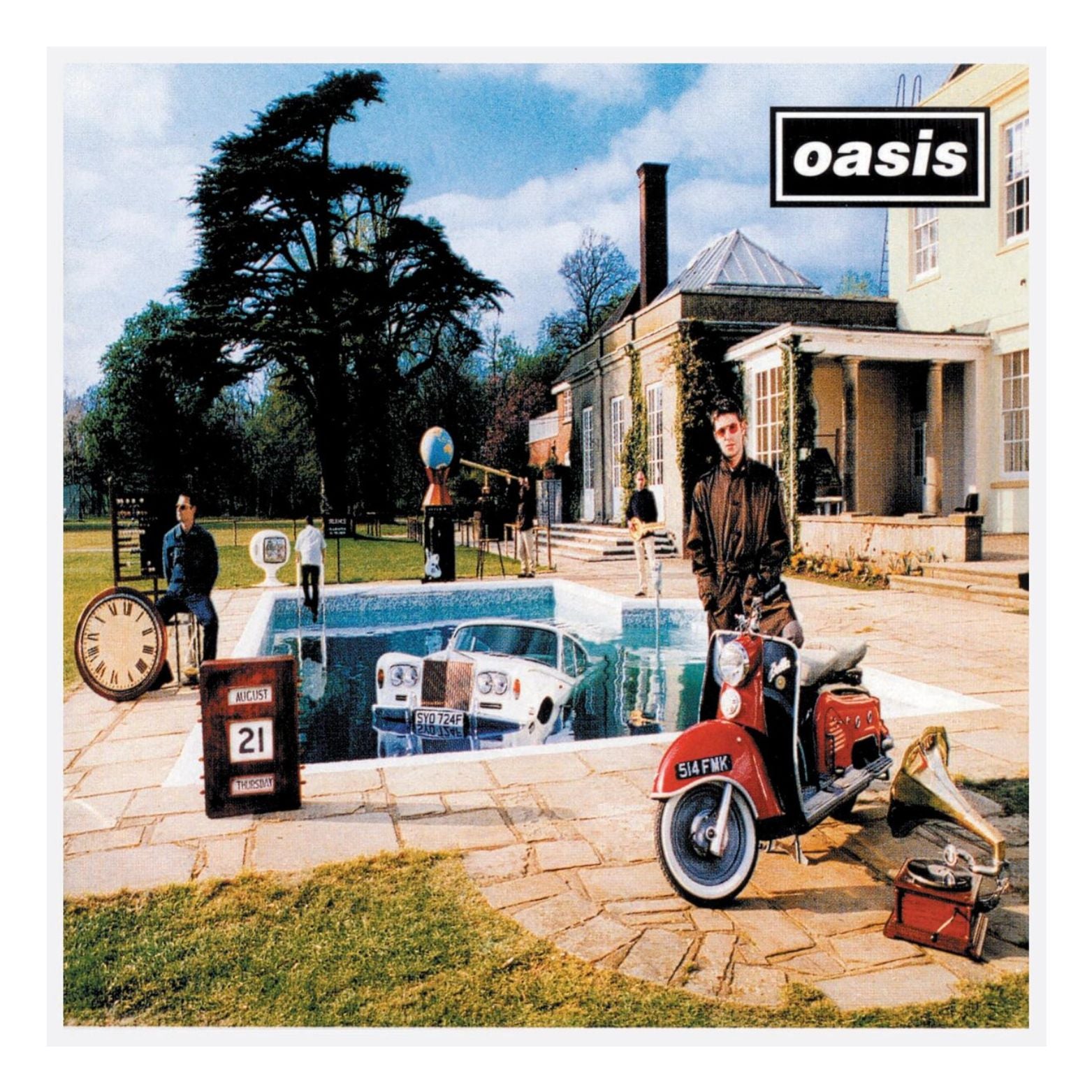 CD OASIS BE HERE NOW