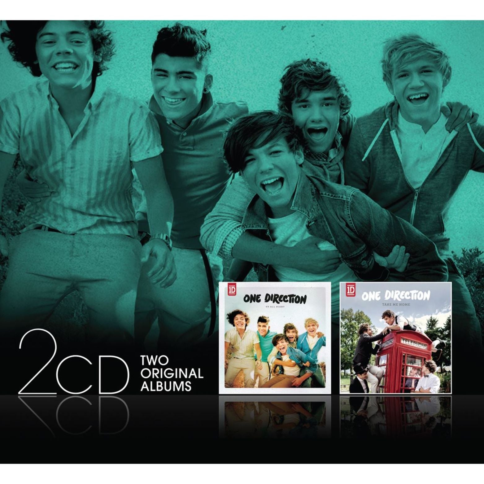 CD ONE DIRECTION UP ALL NIGHT / TAKE ME HOME 2CD TWO ORIGINAL ALBUMS