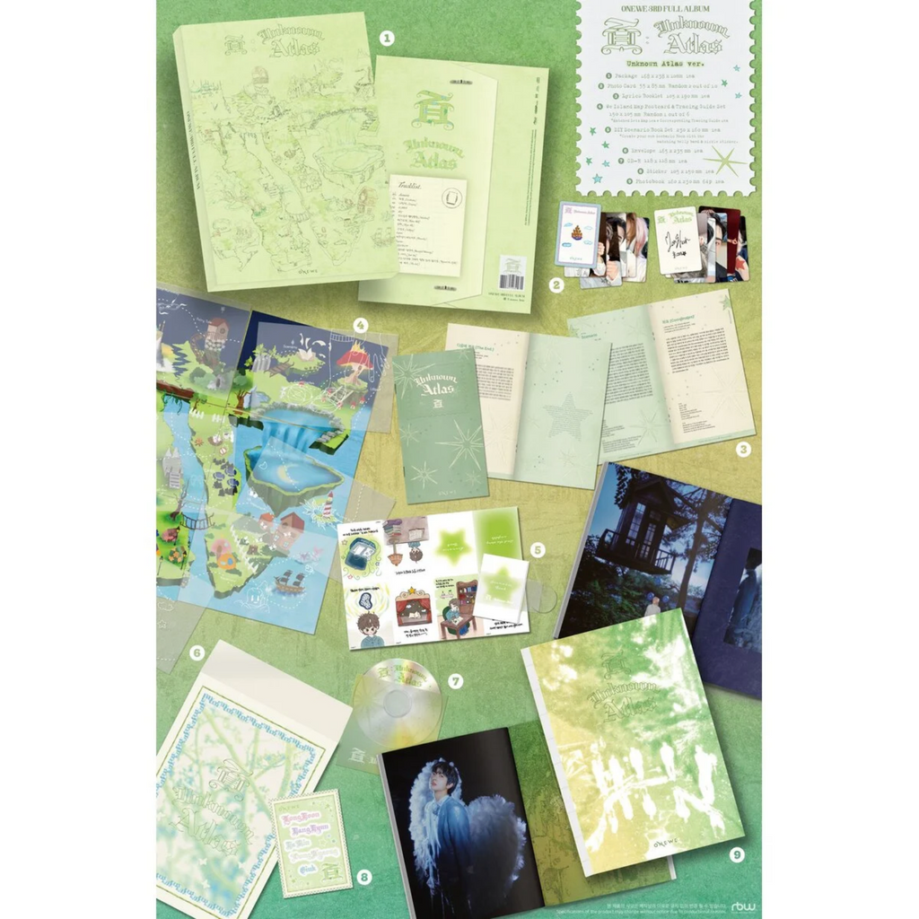CD ONEWE SURFACE: UNKNOWN ATLAS