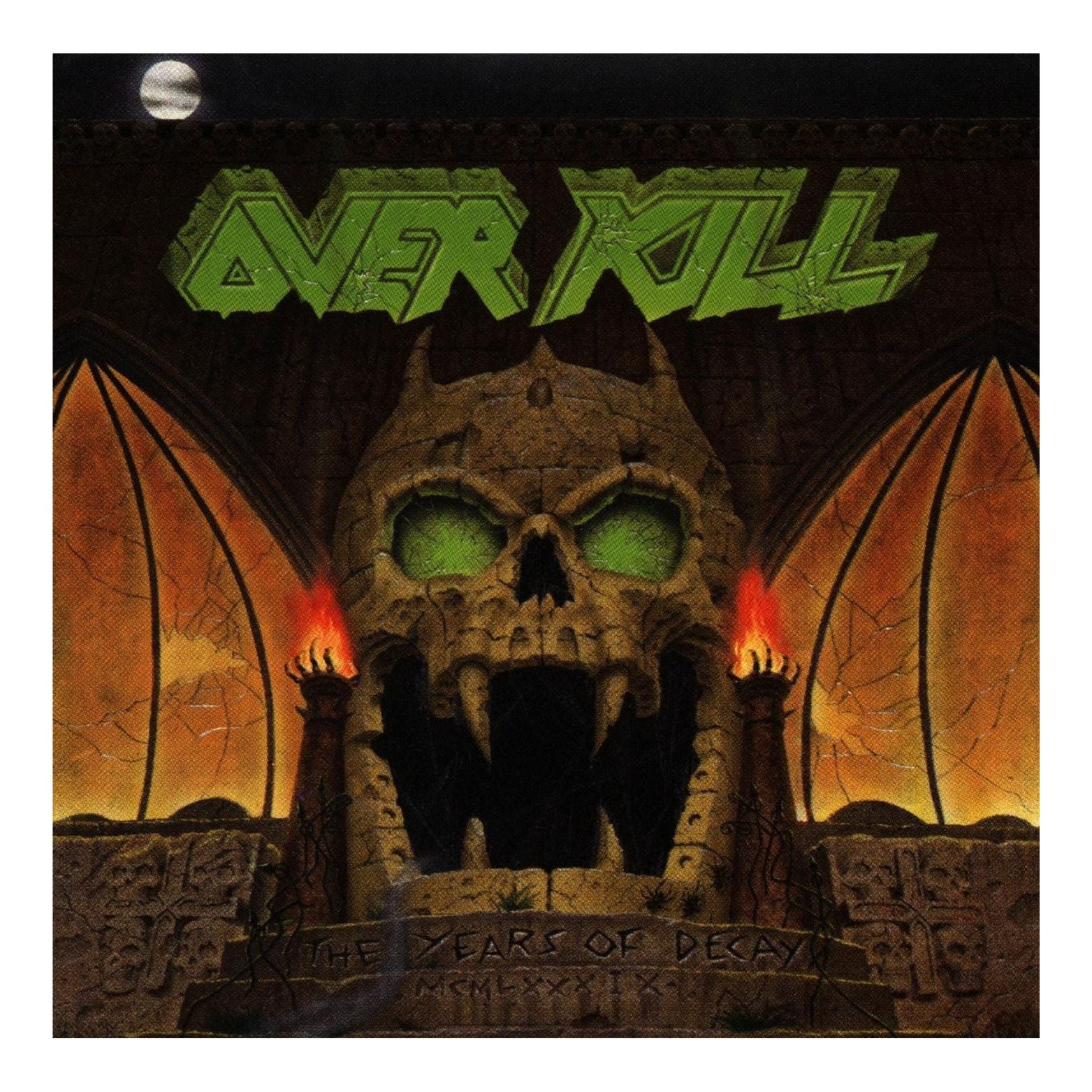 CD OVERKILL THE YEARS OF DECAY