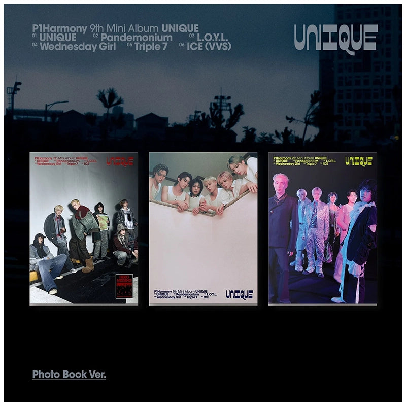 CD P1HARMONY 9TH MINI ALBUM UNIQUE PHOTOBOOK VER.