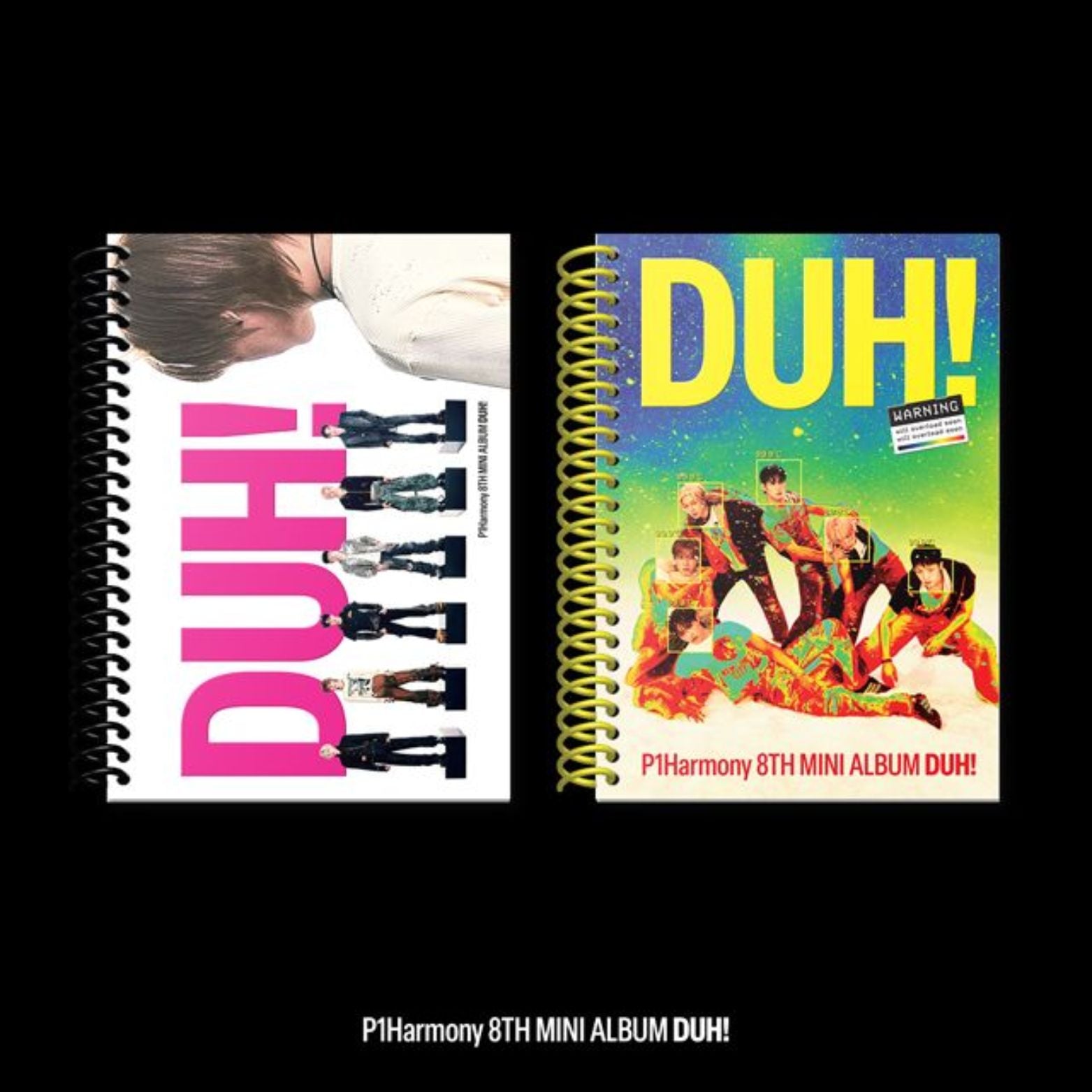 CD P1HARMONY DUH! 8TH MINI ALBUM
