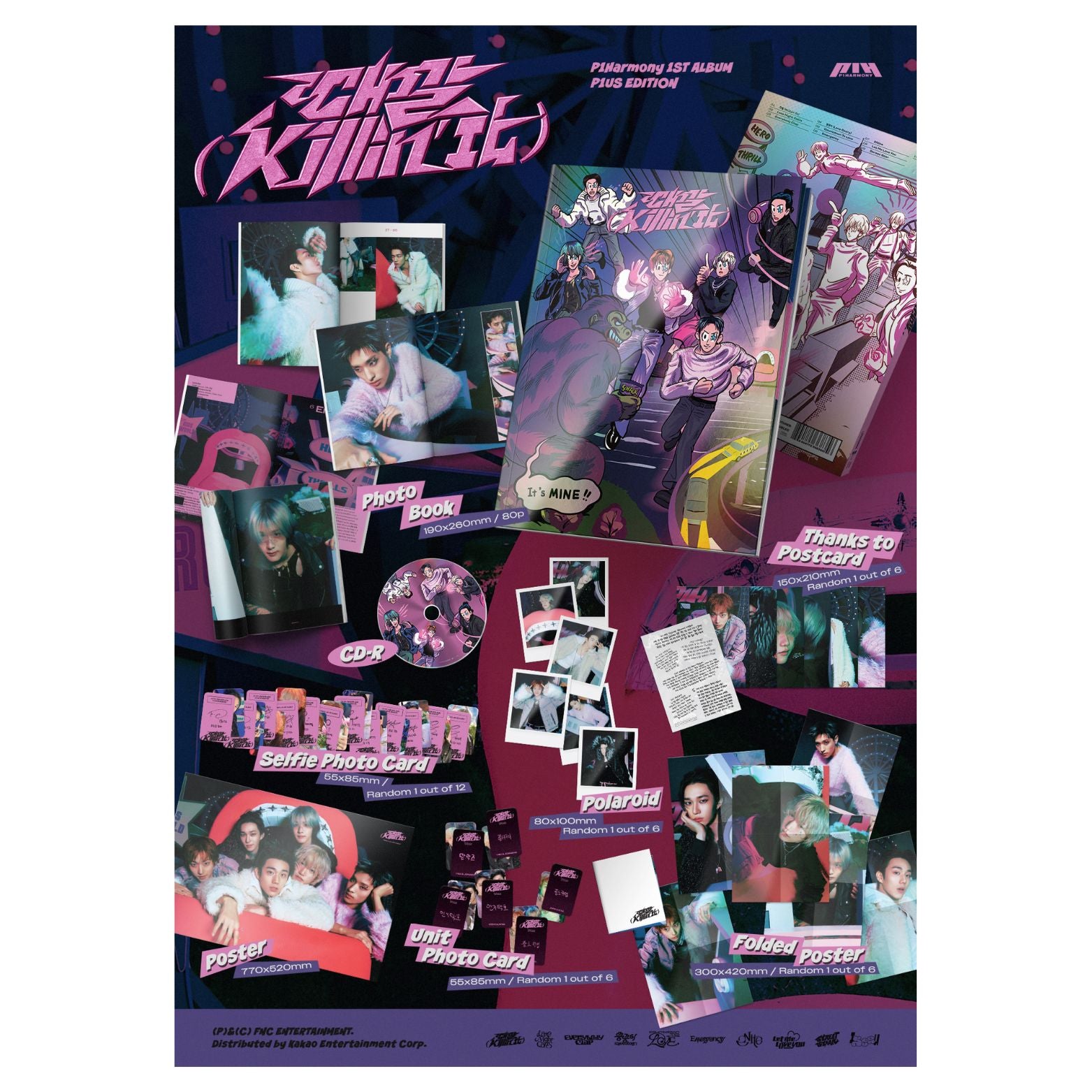 CD P1HARMONY KILLIN´ IT 1ST ALBUM