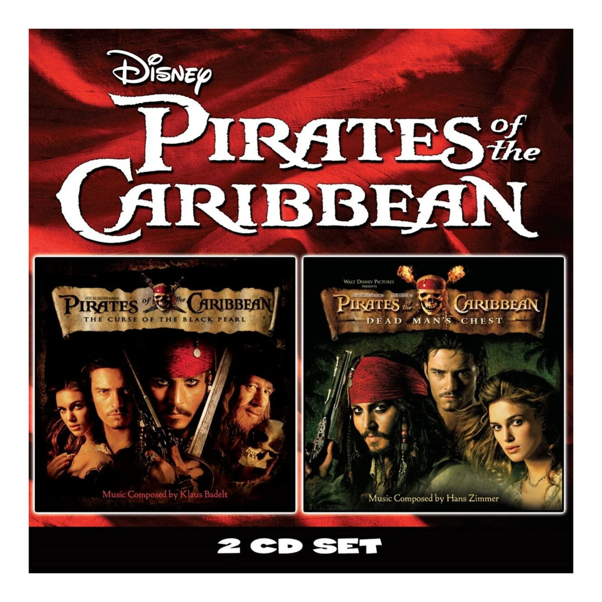 CD PIRATES OF THE CARIBBEAN: THE CURSE OF THE BLACK PEARL ORIGINAL SOUNDTRACK