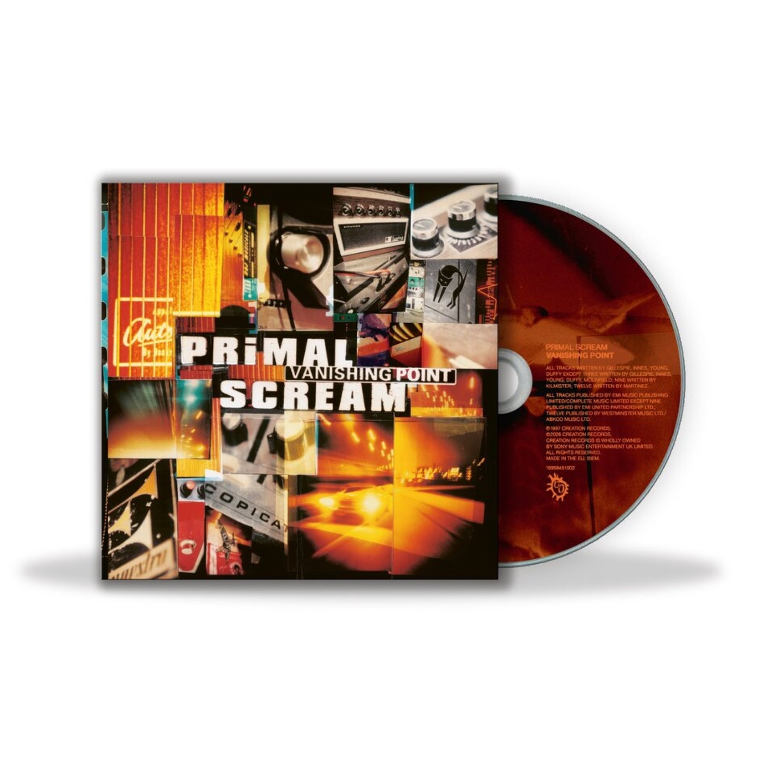 CD PRIMAL SCREAM VANISHING POINT