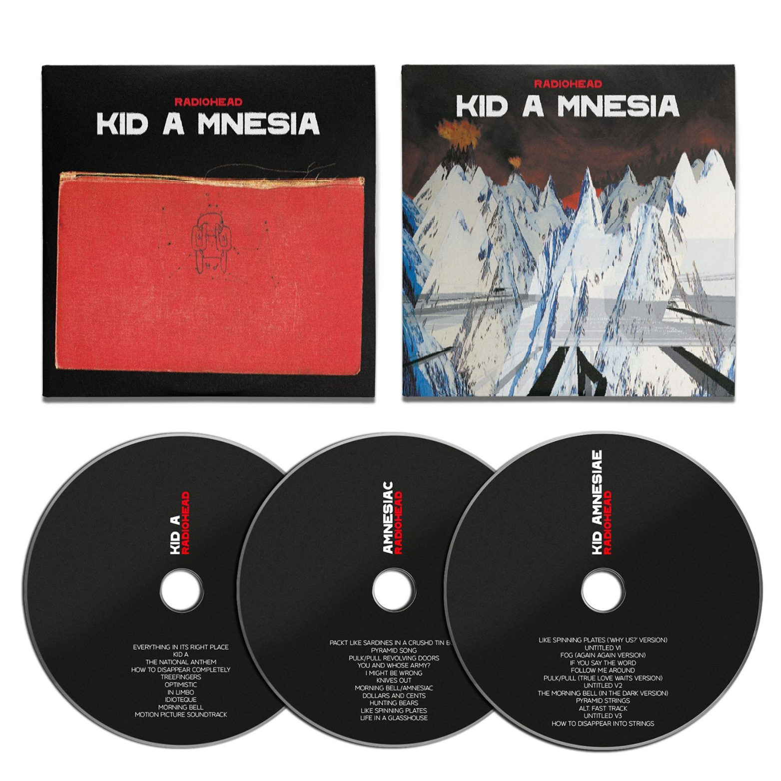 CD RADIOHEAD KID A MNESIA