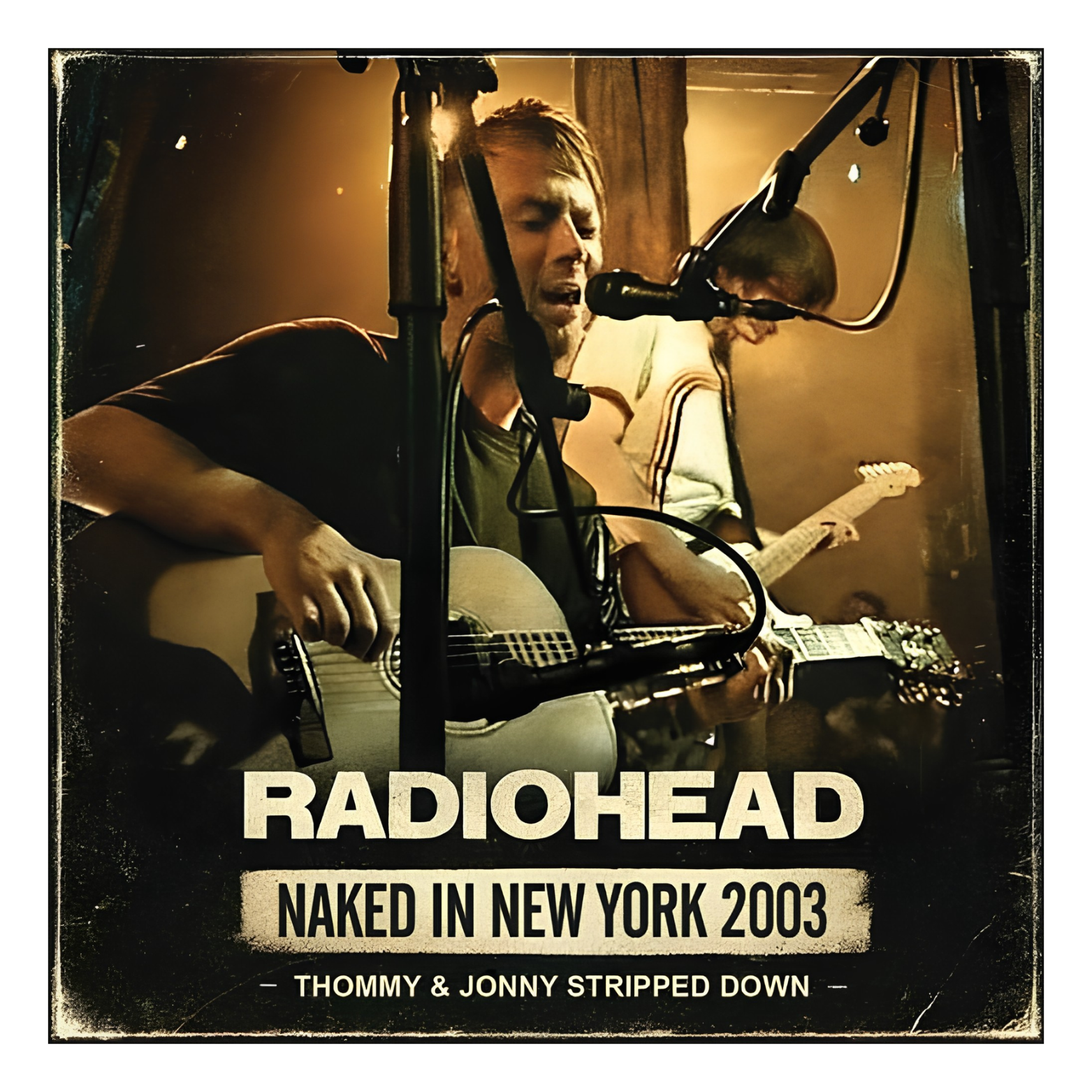CD RADIOHEAD NAKED IN NEW YORK 2003