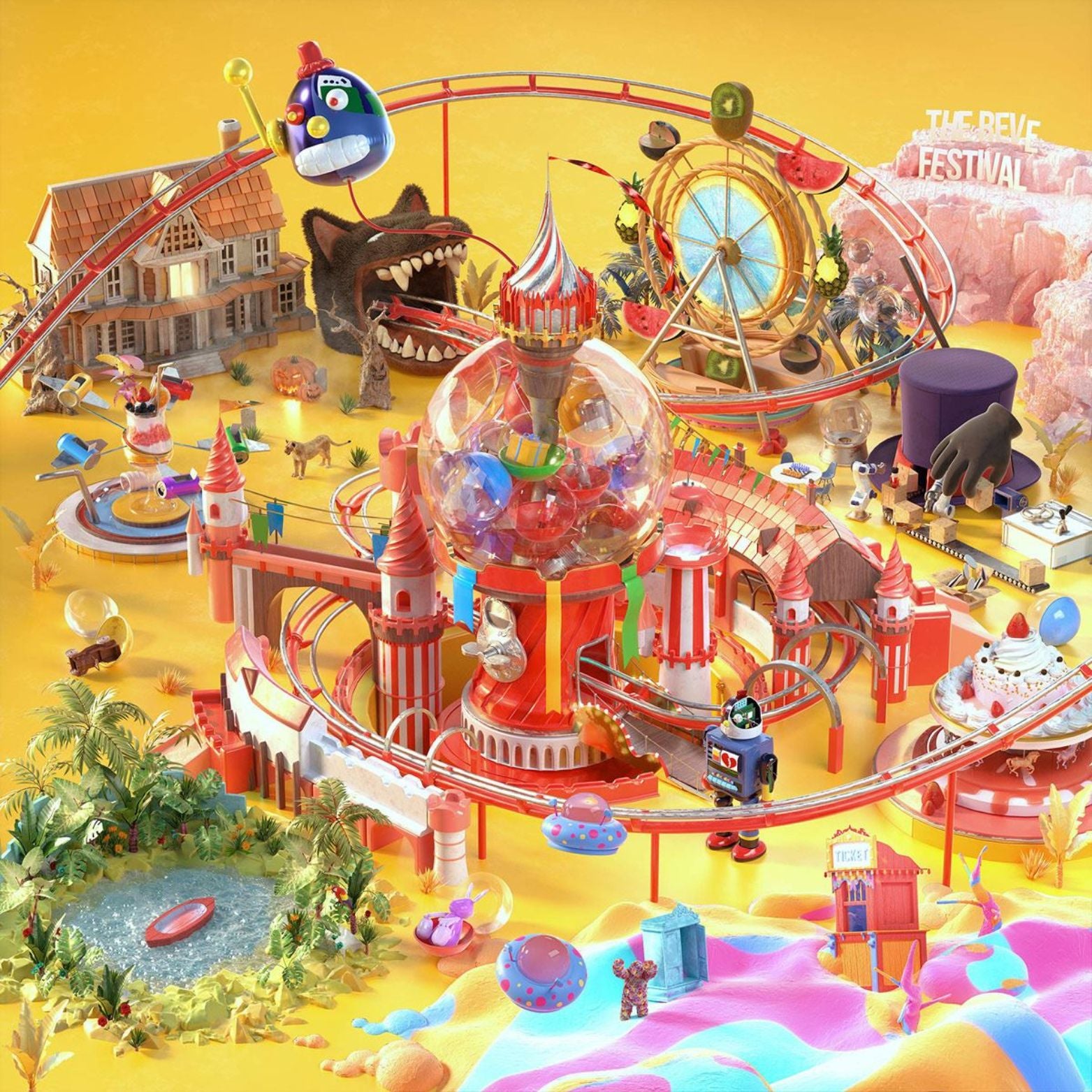 CD RED VELVET THE REVE FESTIVAL DAY 1