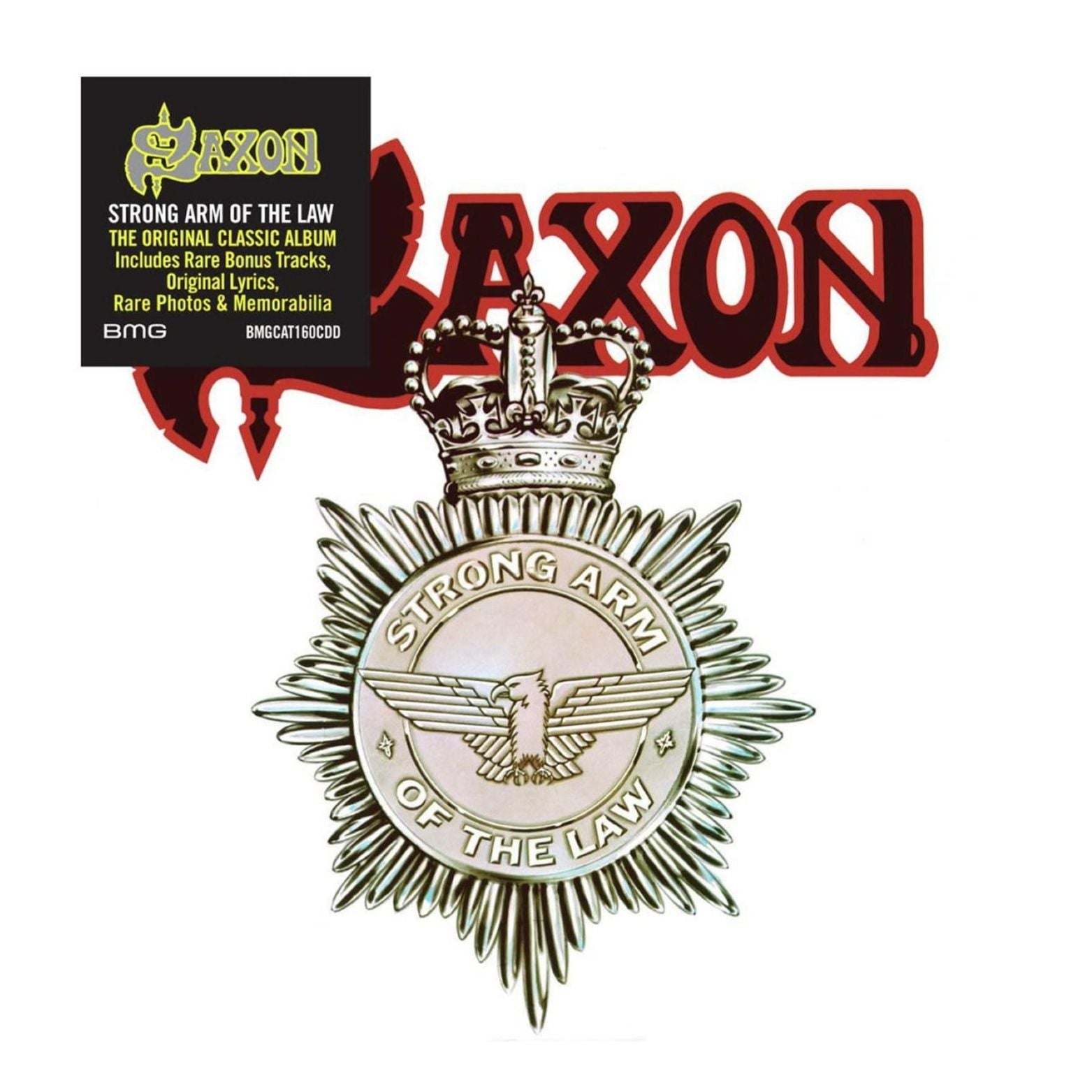 CD SAXON STRONG ARM ON THE LAW
