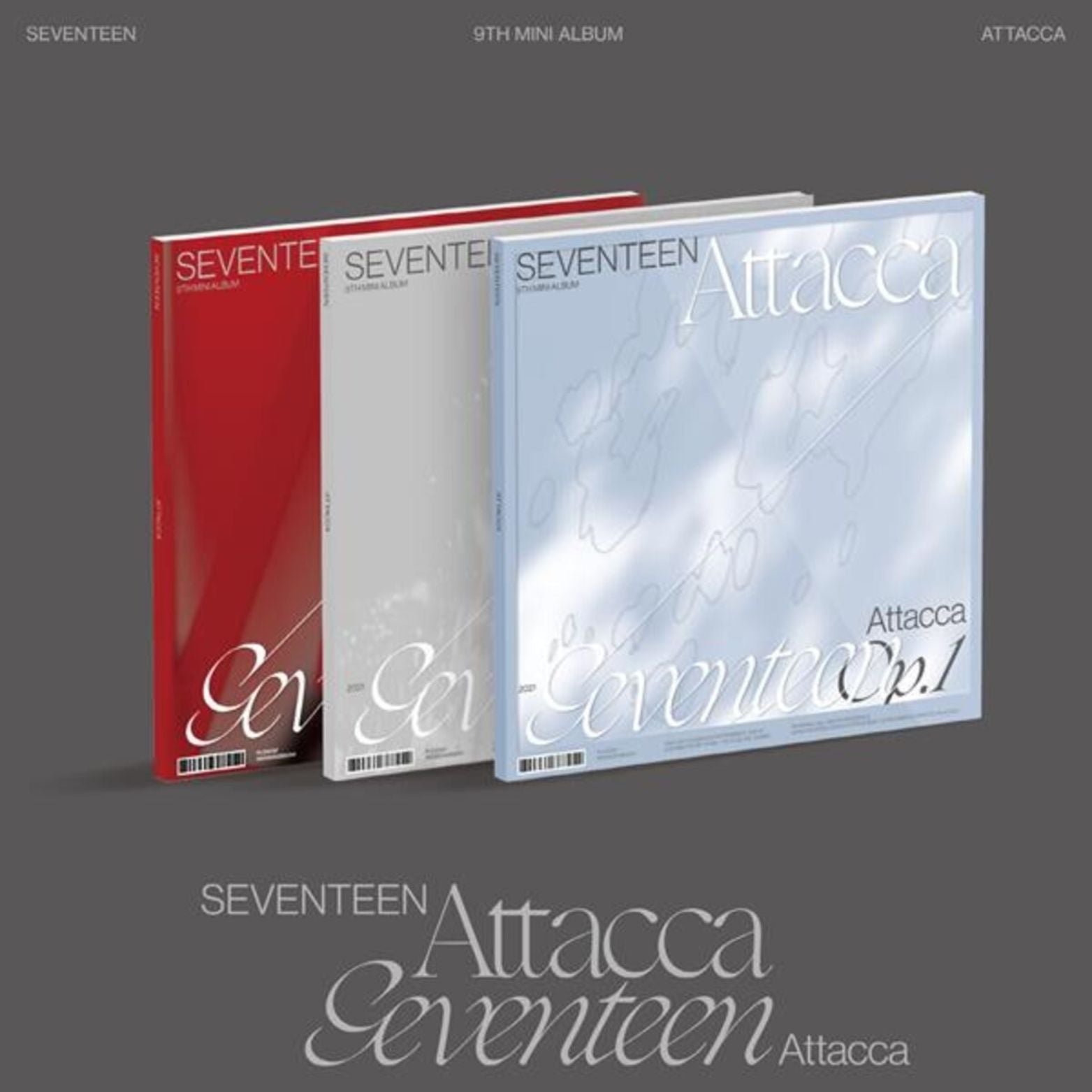 CD SEVENTEEN ATTACCA 9TH MINI ALBUM
