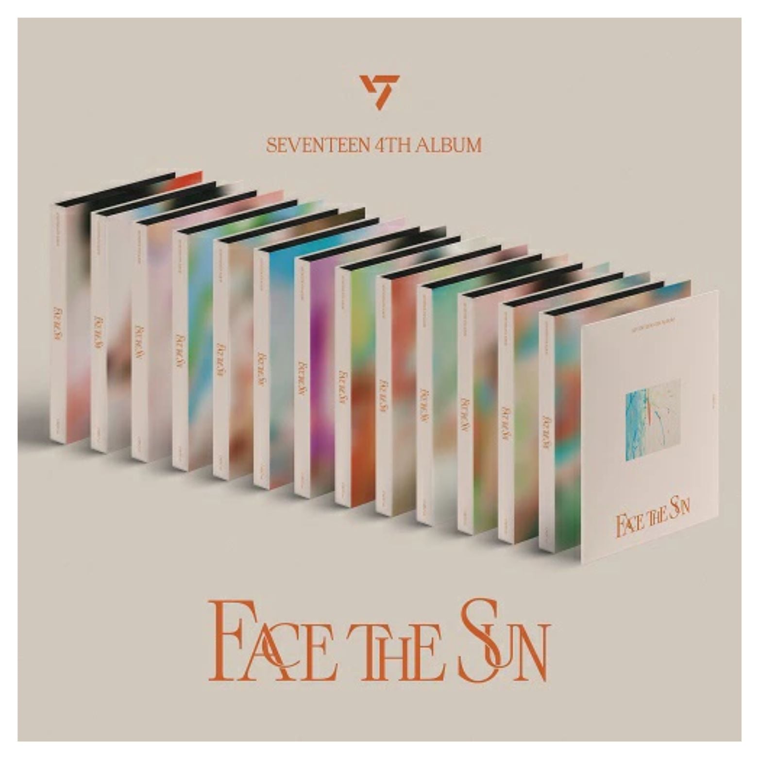 CD SEVENTEEN FACE THE SUN 4TH MINI ALBUM