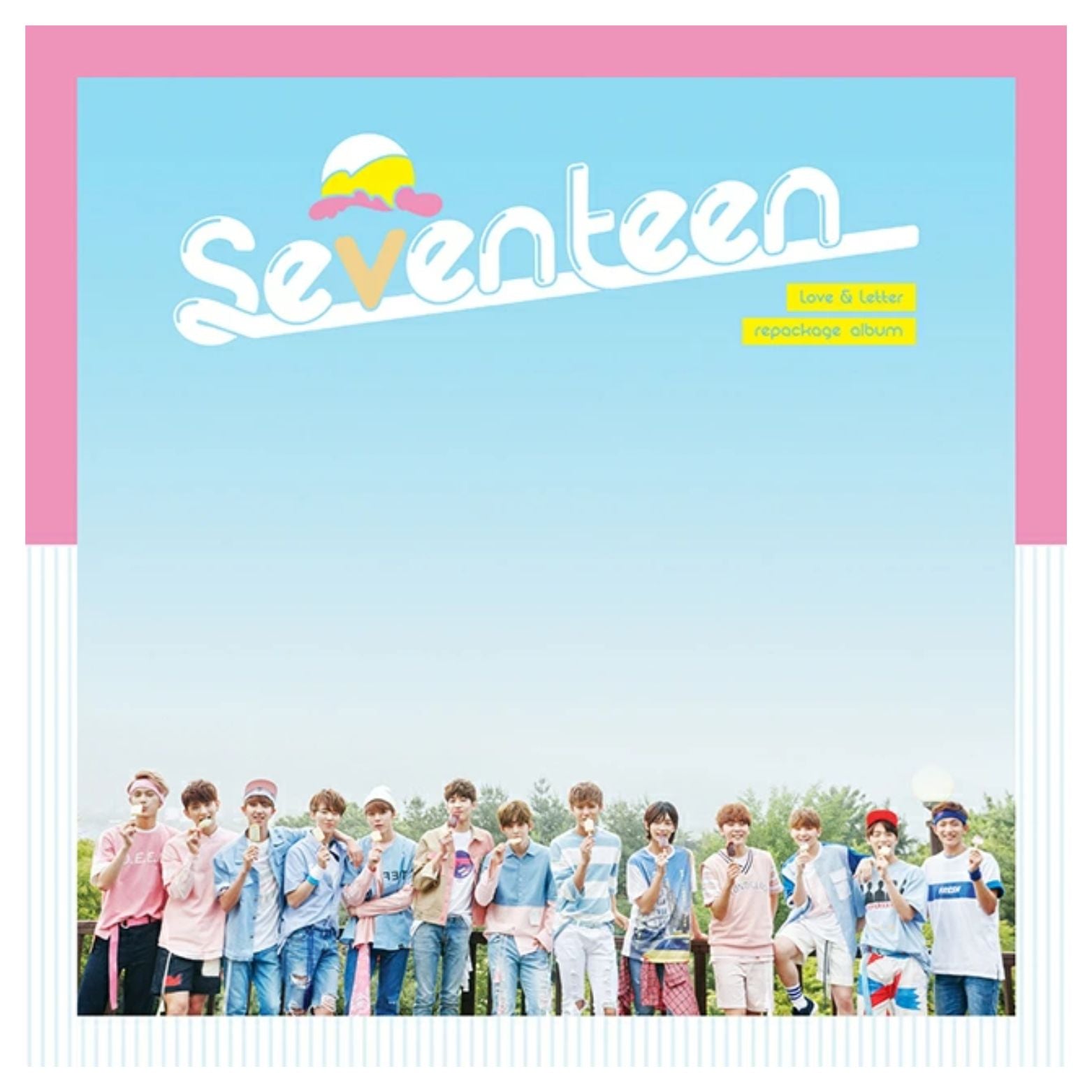 CD SEVENTEEN LOVE & LETTER REPACKAGE ALBUM