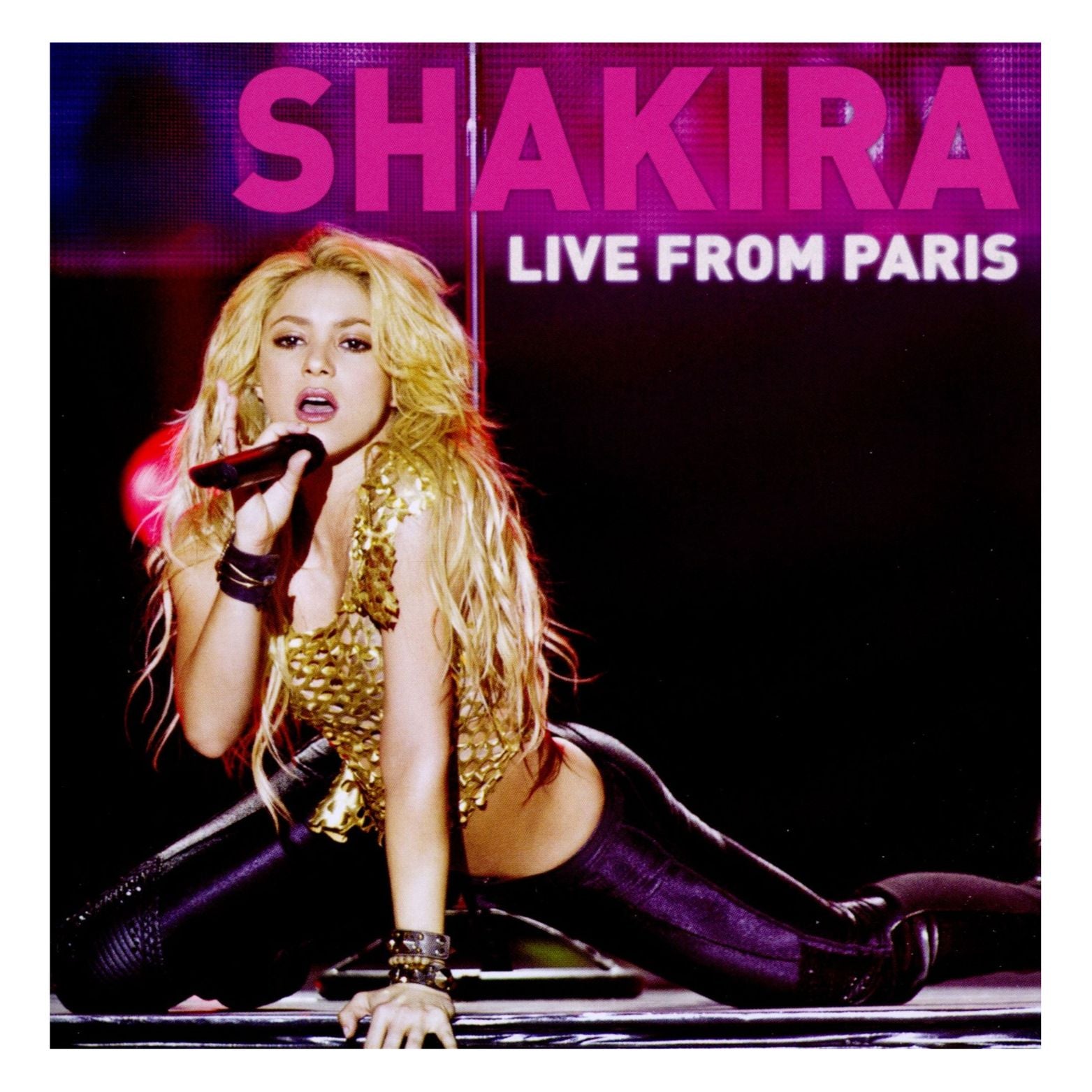 CD SHAKIRA LIVE FROM PARIS 2CD