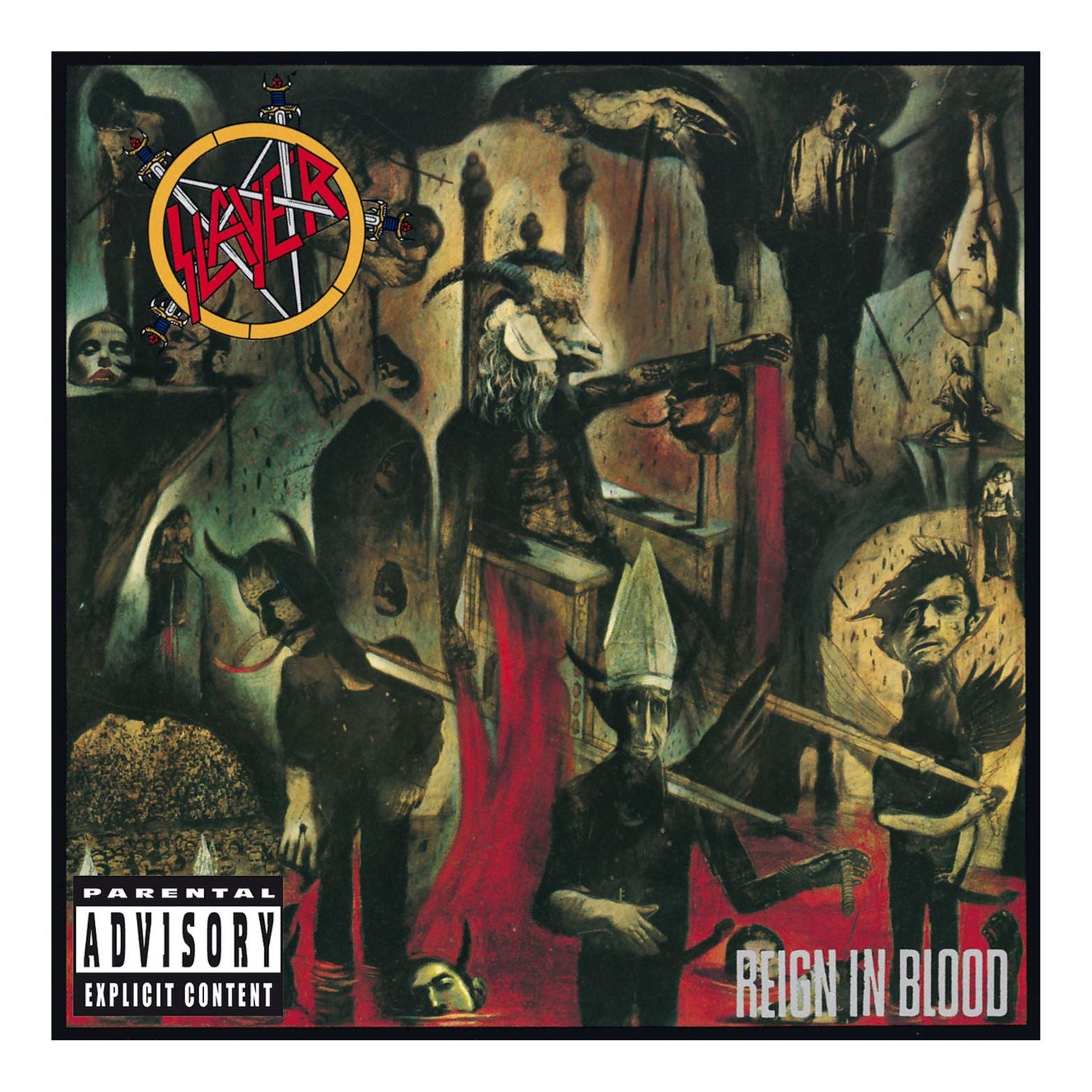 CD SLAYER REIGN IN BLOOD
