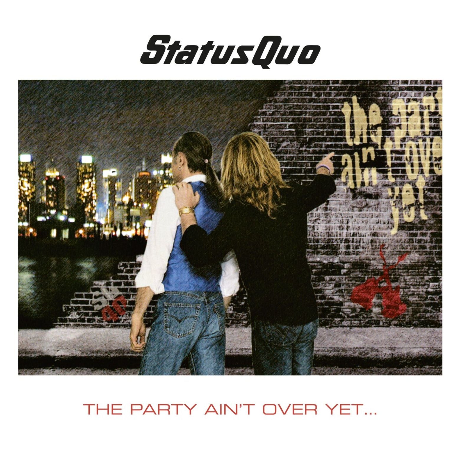 CD STATUS QUO THE PARTY AIN'T OVER YET... 2CD