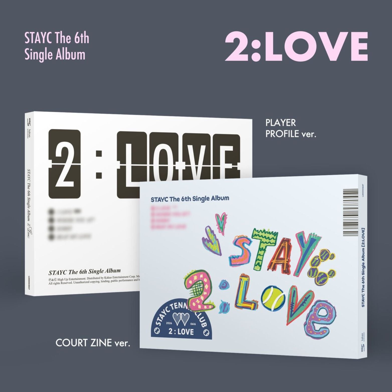CD STAYC 2:LOVE THE 6TH SINGLE ALBUM