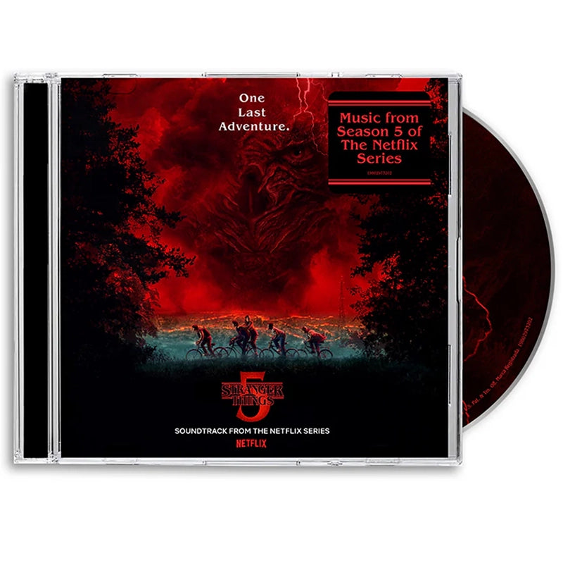 CD STRANGER THINGS 5 SOUNDTRACK FROM THE NETFLIX SERIES