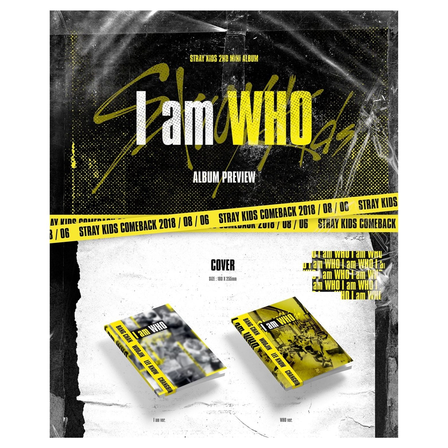 CD STRAY KIDS I AM WHO